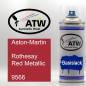 Preview: Aston-Martin, Rothesay Red Metallic, 9566: 400ml Sprühdose, von ATW Autoteile West.